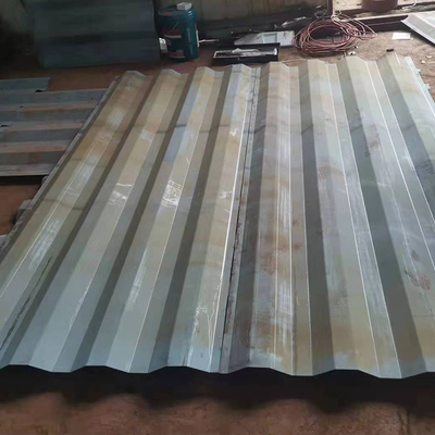Linha de produção de máquinas de moldagem de painéis de telhado / trapezoidal / parede IBR