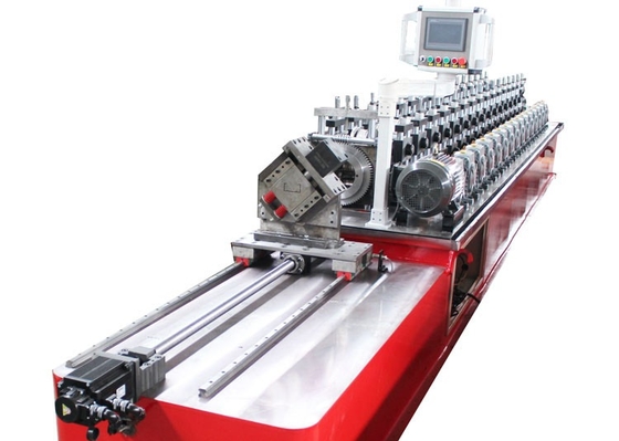 11-12 Rollers Stud And Track Roll Forming Machine Transmissão de cadeia para produção