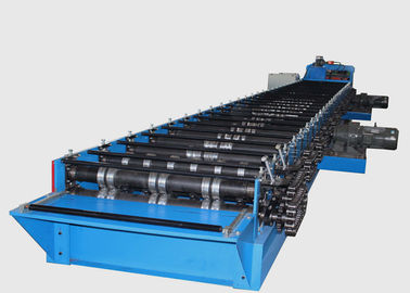 Máquina de moldagem de rolos de piso de alta velocidade de 13 estações de 70 mm de diâmetro de rolos