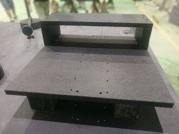 Uso de planejamento personalizado das indústrias da precisão 0.001mm do rolamento de ar do granito ultra