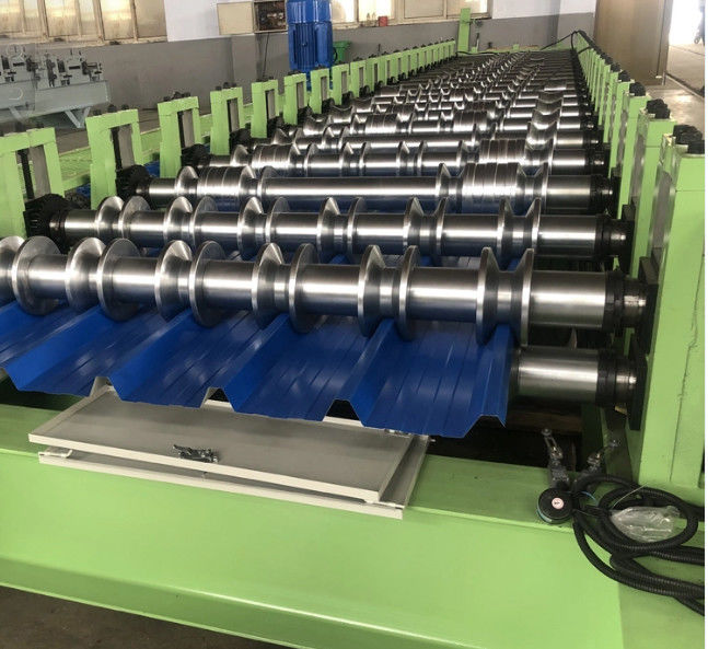 Rolo de aço do painel de parede do telhado PPGL do trapézio que forma a máquina 3phases