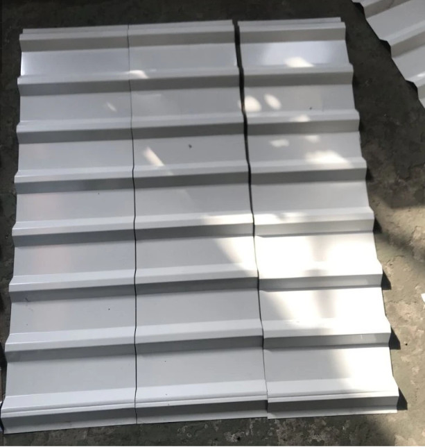 Estrutura simples de 8 seções da máquina 18 de Rib Type Roof Tiles Making