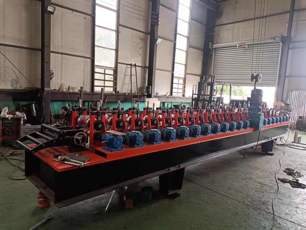 Tubo octogonal e máquina formadora de rolos de trilhos de aço galvanizado