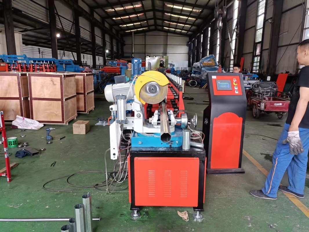 Tubo octogonal e máquina formadora de rolos de trilhos de aço galvanizado