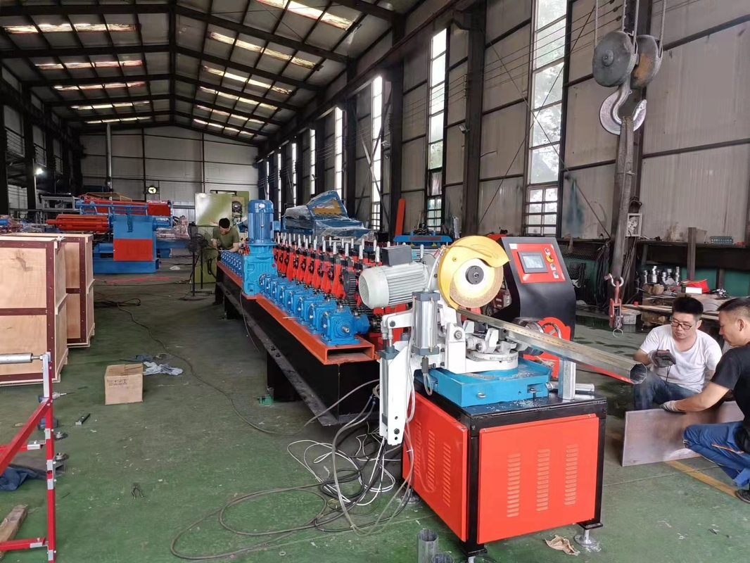 Tubo octogonal e máquina formadora de rolos de trilhos de aço galvanizado