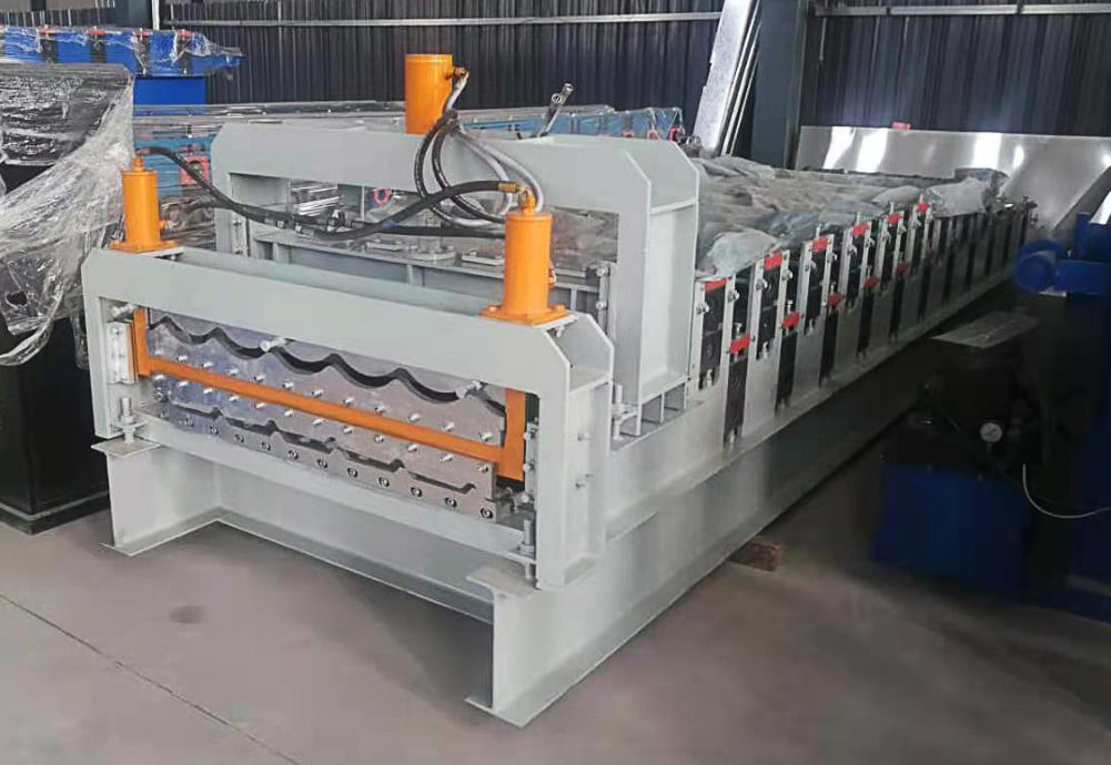 Rolo da dupla camada da economia do espaço que forma a máquina Rib Type Fatigue Resistant