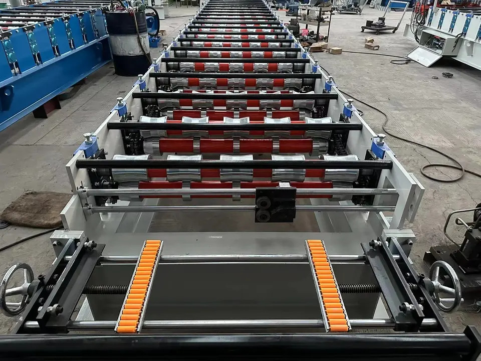 1000mm portáteis PBR rolam a telha de telhado anterior da alta velocidade de Ibr 686 que faz a máquina