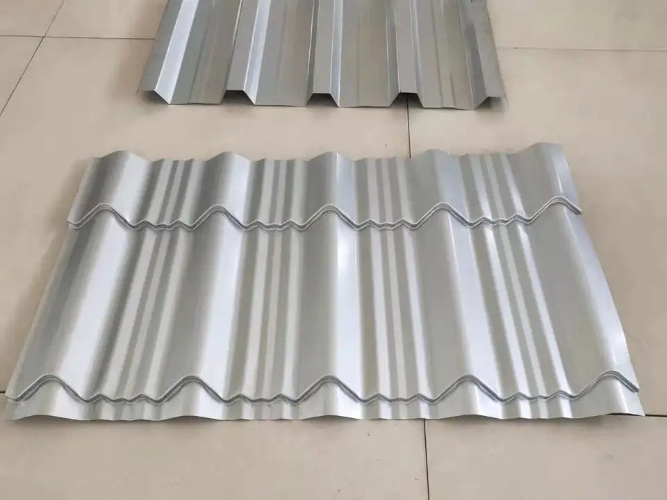 2025 novo design Trapezoidal e envidraçada Telha de cobertura de chapa de telhado de camada dupla Máquina de conformação por rolo