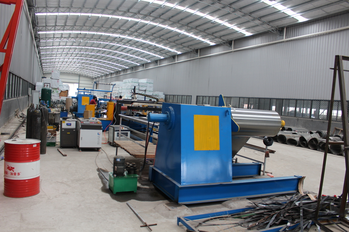 Bobina de aço da linha de produção de corte de alta velocidade de 1,5 mm a 3 mm de espessura 30 m/min