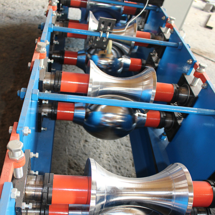 Controle de Ridge Cap Roll Forming Machine PCL do telhado do metal do rolo de aço da cor