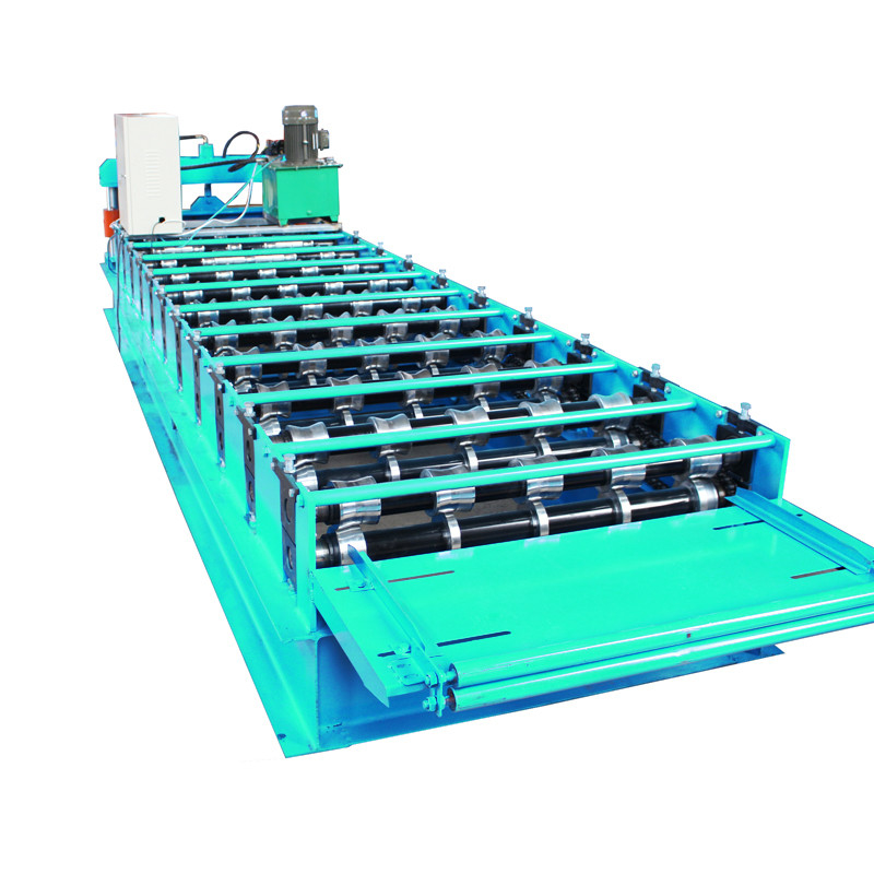 Colora o rolo da telha de telhado de Ibr 840 do metal que forma o sistema de controlo do Plc da máquina
