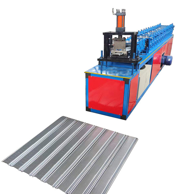 Máquina de moldagem de rolos de portas de persianas de metal com velocidade de moldagem de 10-15m/min e 45 rolos de aço