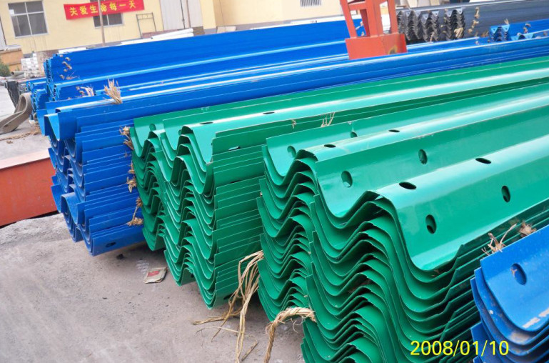 Gcr15 Rollers Highway Guardrail Roll Forming Machine 350Mpa Força de rendimento 380V 50Hz Fornecimento de energia