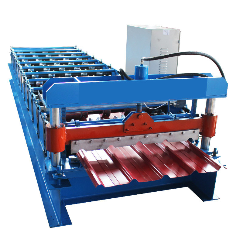 Máquina de moldagem de rolos de telhados de 2T de capacidade com 1250mm e 380V de potência