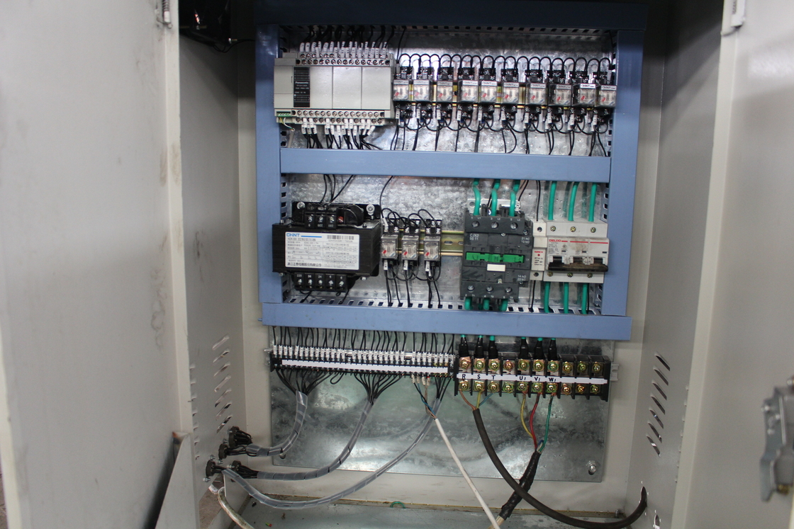 Máquina de moldagem de rolos GI de controlo PLC de precisão GCr12 Roller com fonte de alimentação 380V