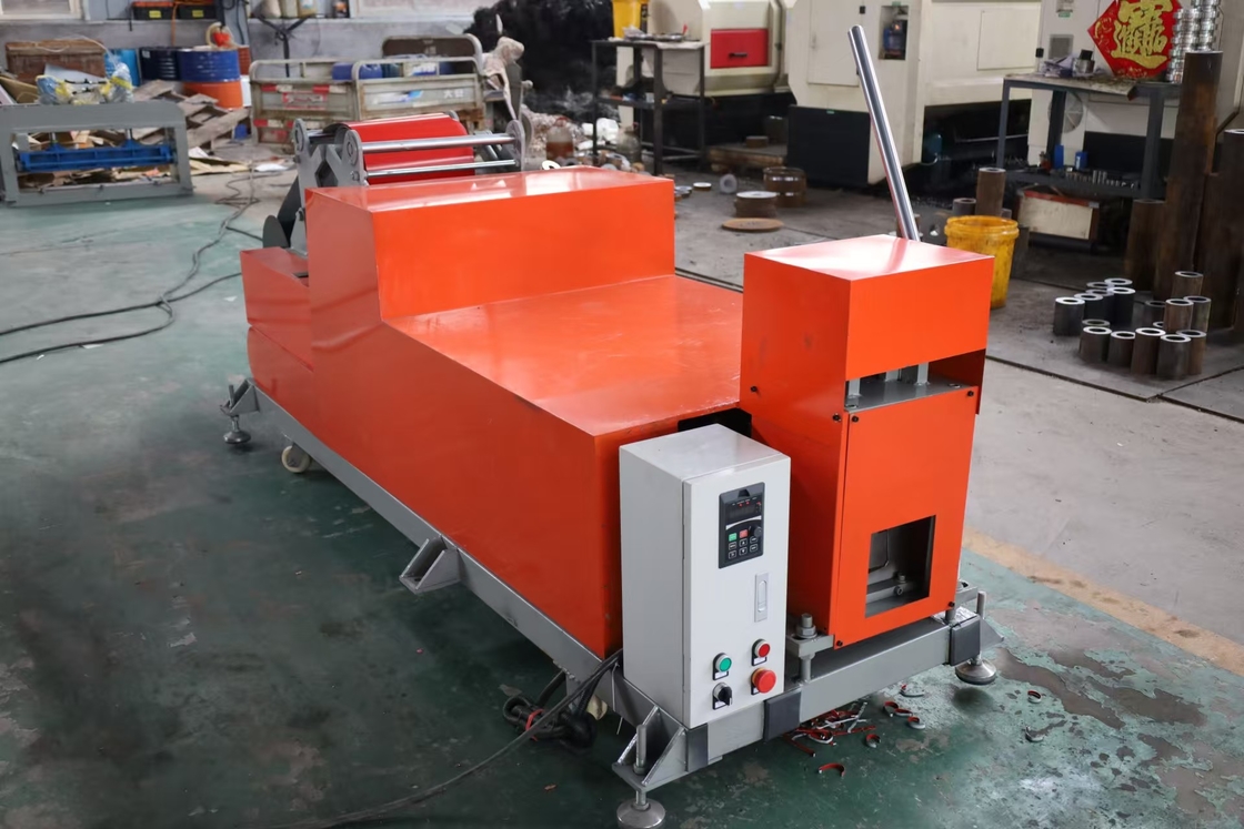 Máquina portátil de moldagem de rolos sem costura de canalização de água para chapa de aço galvanizado