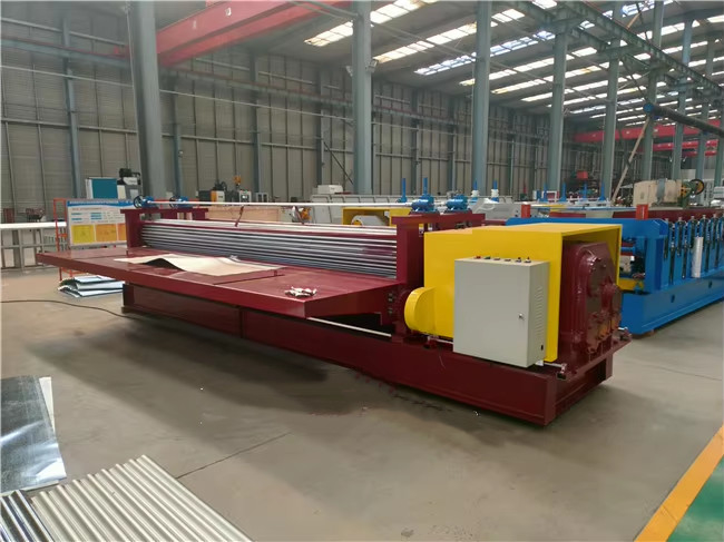 Máquina de painel de revestimento de telhado corrugado de barril de alta velocidade para formação de painéis finos de 0,12-0,3
