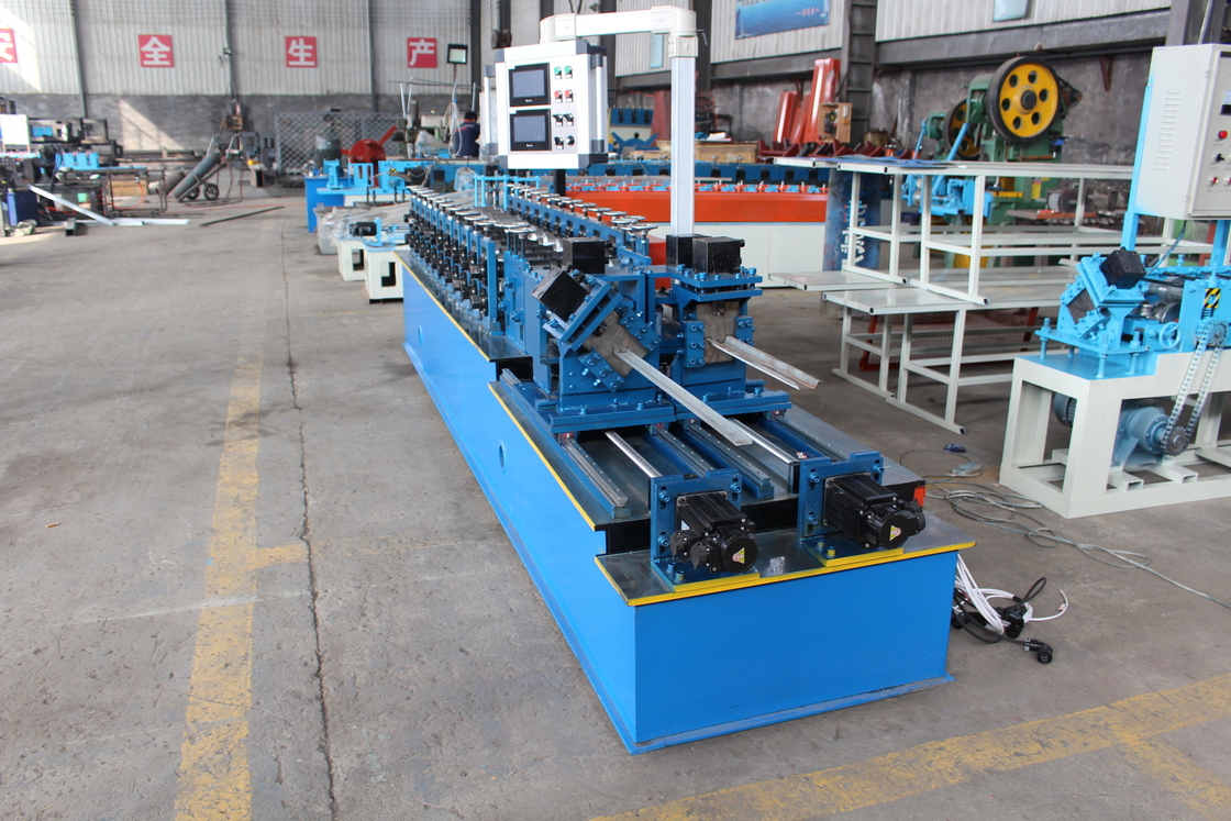 Dois em um Keel Stud And Track C U Drywall Roll Forming Machine para painel de parede do telhado