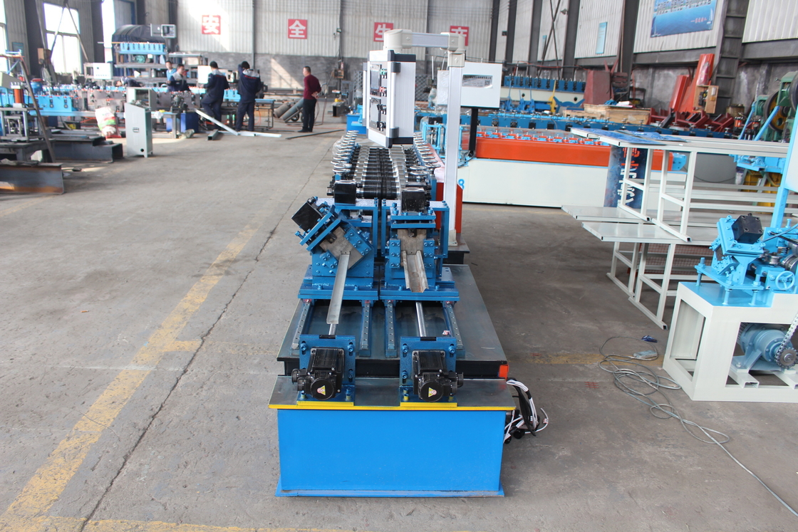 Dois em um Keel Stud And Track C U Drywall Roll Forming Machine para painel de parede do telhado