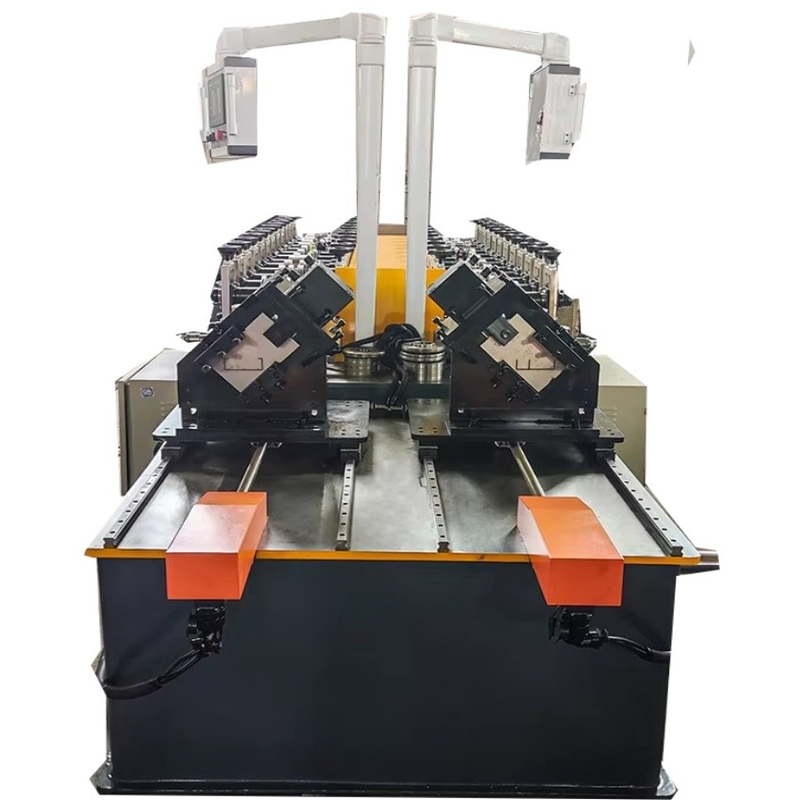 Máquina de moldagem de rolos de engrenagem de aço para materiais de construção
