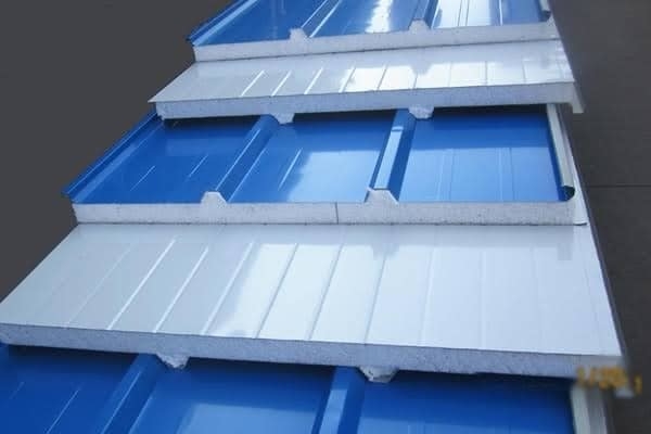 Linha de produção de painéis de telhado de telhado para construção