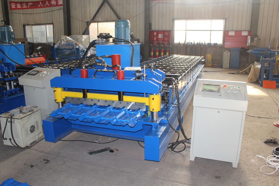 380v 50hz 2025 novo design Personalização Galvalume Roof Panel Roll Forming Machine Plc