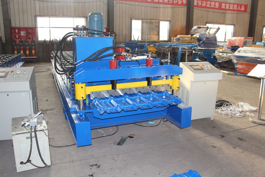 380v 50hz 2025 novo design Personalização Galvalume Roof Panel Roll Forming Machine Plc