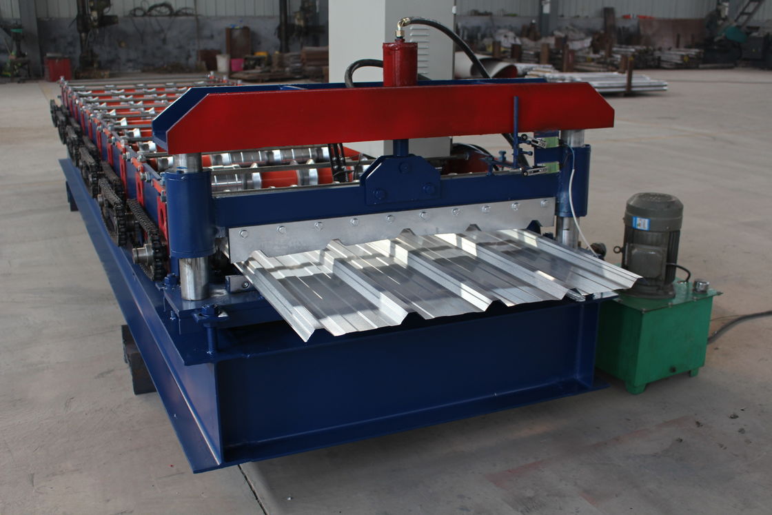 380v 50hz Roof Roll Forming Machine 36 cobertura 3/4 costelas altas fácil de operar