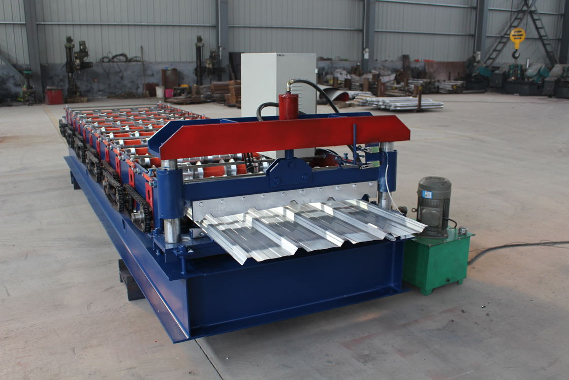 380v 50hz Roof Roll Forming Machine 36 cobertura 3/4 costelas altas fácil de operar