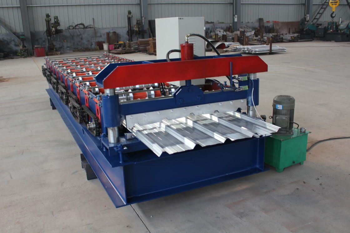 380v 50hz Roof Roll Forming Machine 36 cobertura 3/4 costelas altas fácil de operar