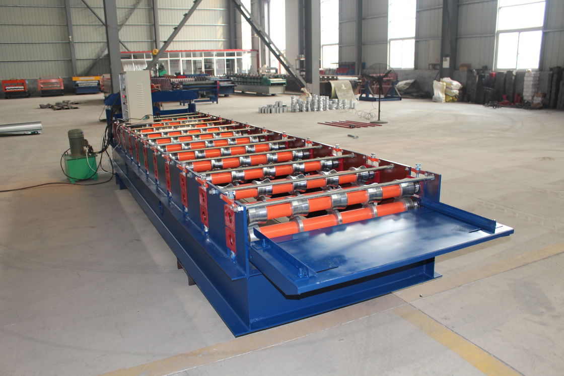 380v 50hz Roof Roll Forming Machine 36 cobertura 3/4 costelas altas fácil de operar