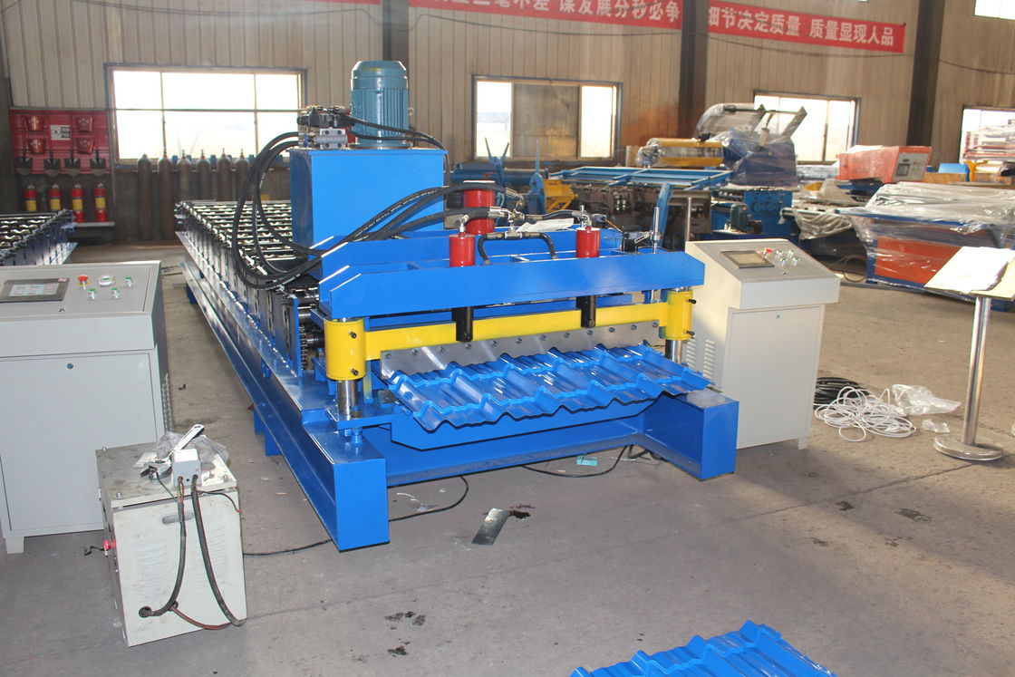 O preço da fábrica para 0,3-0,8mm espessura vidrado máquina de formação de folha de telhado