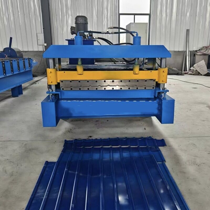 Máquina de Conformação de Telha Dupla Camada 0,3-0,8mm Ibr & Máquina de Fabricação de Telha Corrugada