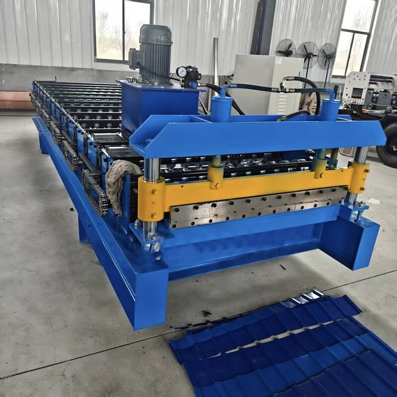 Máquina de Conformação de Telha Dupla Camada 0,3-0,8mm Ibr & Máquina de Fabricação de Telha Corrugada