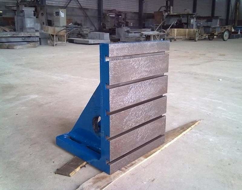 Tipo oco resistente à corrosão durável das placas de ângulo do ferro fundido da elevada precisão