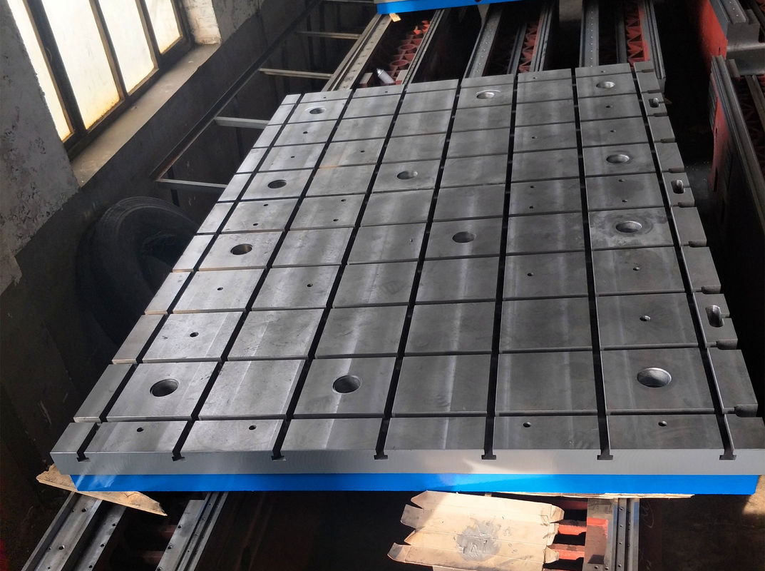 Placas de cama entalhadas T 3,05 x 2,54 medidores de elevada precisão que marca para fora