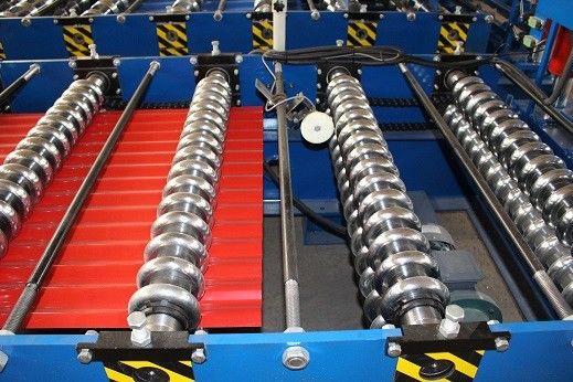 A onda dá forma a 0.9mm que 3.5kw corrugou o rolo do telhado que forma a máquina