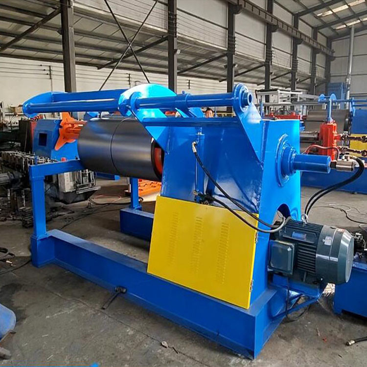 Escala hidráulica da máquina da elevada precisão 0.3mm Decoiler de 1 Ton To 25 toneladas automático