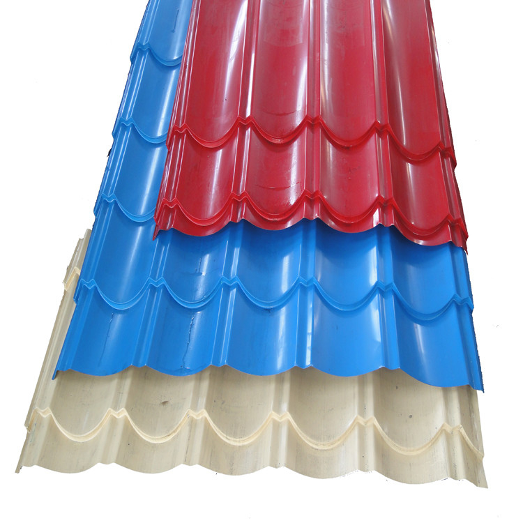 A telha telhando automática PPGI colore o rolo de aço que forma a máquina 0.3-0.8mm