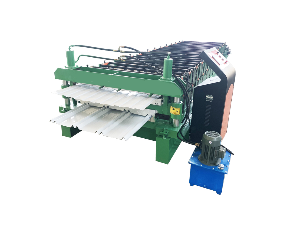 Ibr corrugou a dupla camada de 12m/Min Roof Panel Roll Former