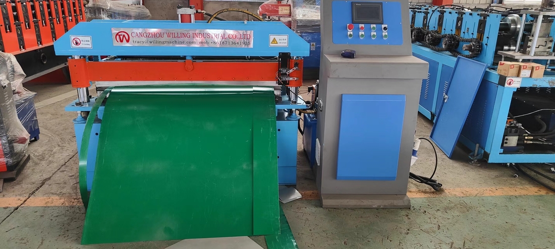 Corte automático da talhadeira à linha talhadeira do comprimento do grupo com o Coiler manual eliminado e do Un