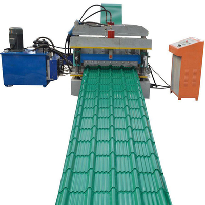 1250mm 0.5mm largos perfila o rolo da telha de telhado que forma a máquina nos jardins