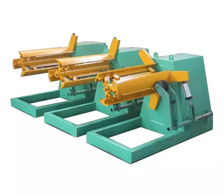 Máquina hidráulica Recoiler de Decoiler do Galvalume automático 5 toneladas a 40 toneladas
