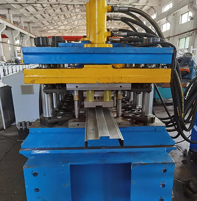 Rolo de aço da porta do Plc 0.3mm que forma a largura variável da ranhura da máquina