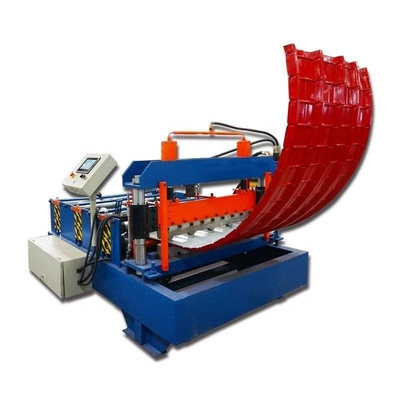 O metal automático hidráulico que curva o telhado curvado máquina pode dobrar o telhado maior