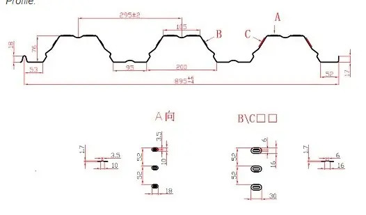 Rolo da plataforma do metal do controlo automático que forma a máquina com 10 - 20m/Min