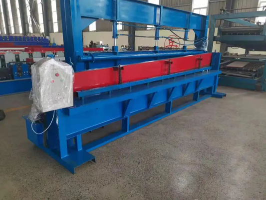 máquina de dobra hidráulica do corte de folha do ferro do metal de 4m 6m automática