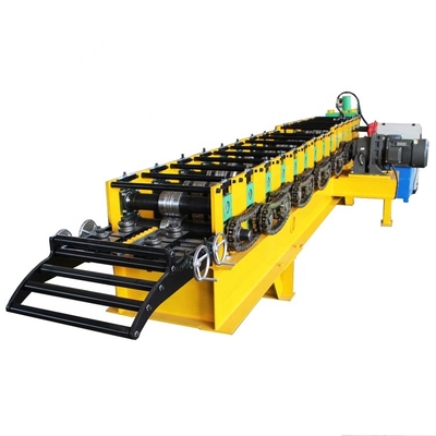 7000*1400*1500mm CZ Máquina de moldagem de rolos de purlin 3.5T Sistema de controlo PLC