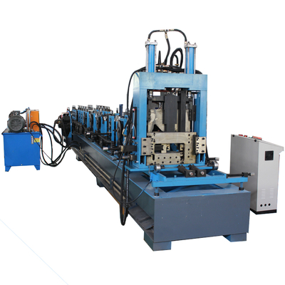 Estrutura de aço hidráulico e máquina de fabricação de purlin