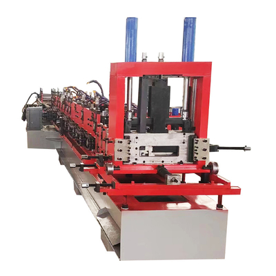 Sistema de controlo PLC Cz Máquina de corte de purlin Cr12mov Lameza de corte 3,5t Peso
